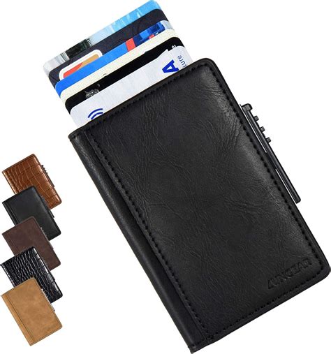 wallet that pushes credit cards